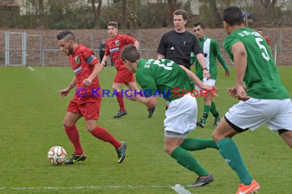 Landesliga Rhein Neckar FC Zuzenhausen gegen SG Wiesenbach 28.03.2015 (© Siegfried)